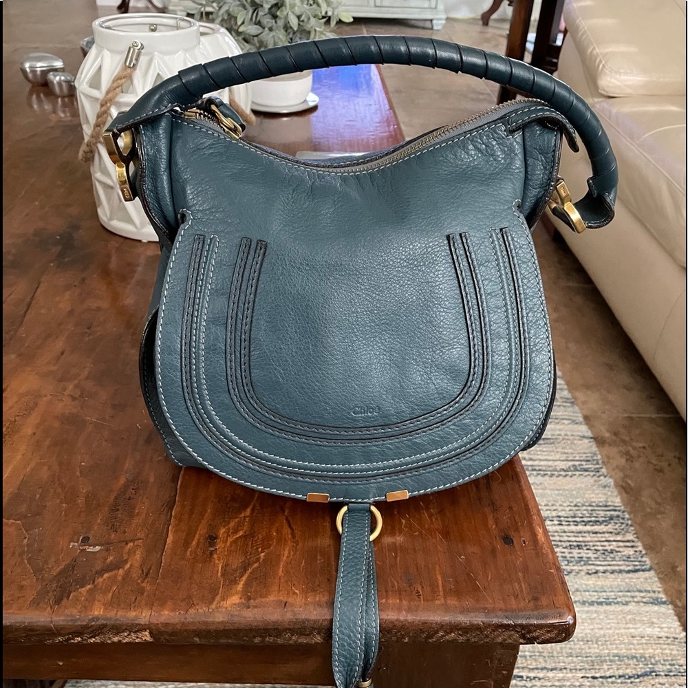Chloé Marcie Hobo Blue bag